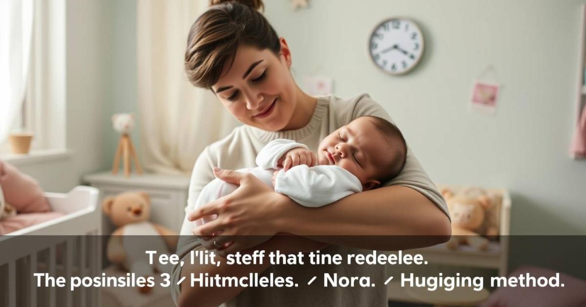 ALERTE : Cette nouvelle méthode de câlins révolutionnaire fait dormir bébé en 3 minutes chrono ! Les pédiatres sont stupéfaits