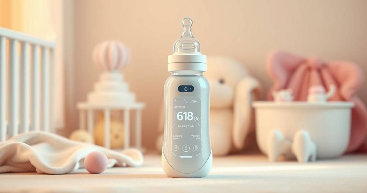 Biberon connecté 2025 : La révolution de l'alimentation de bébé avec l'intelligence artificielle