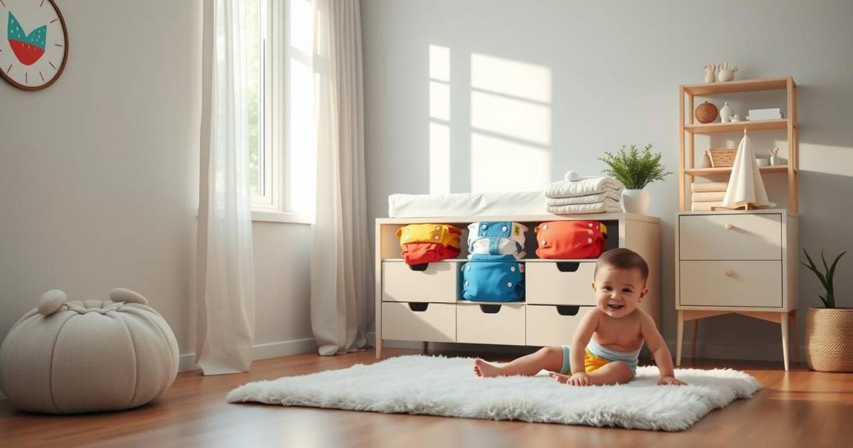 Les couches lavables intelligentes en 2025 : Une révolution écologique pour le bien-être de bébé