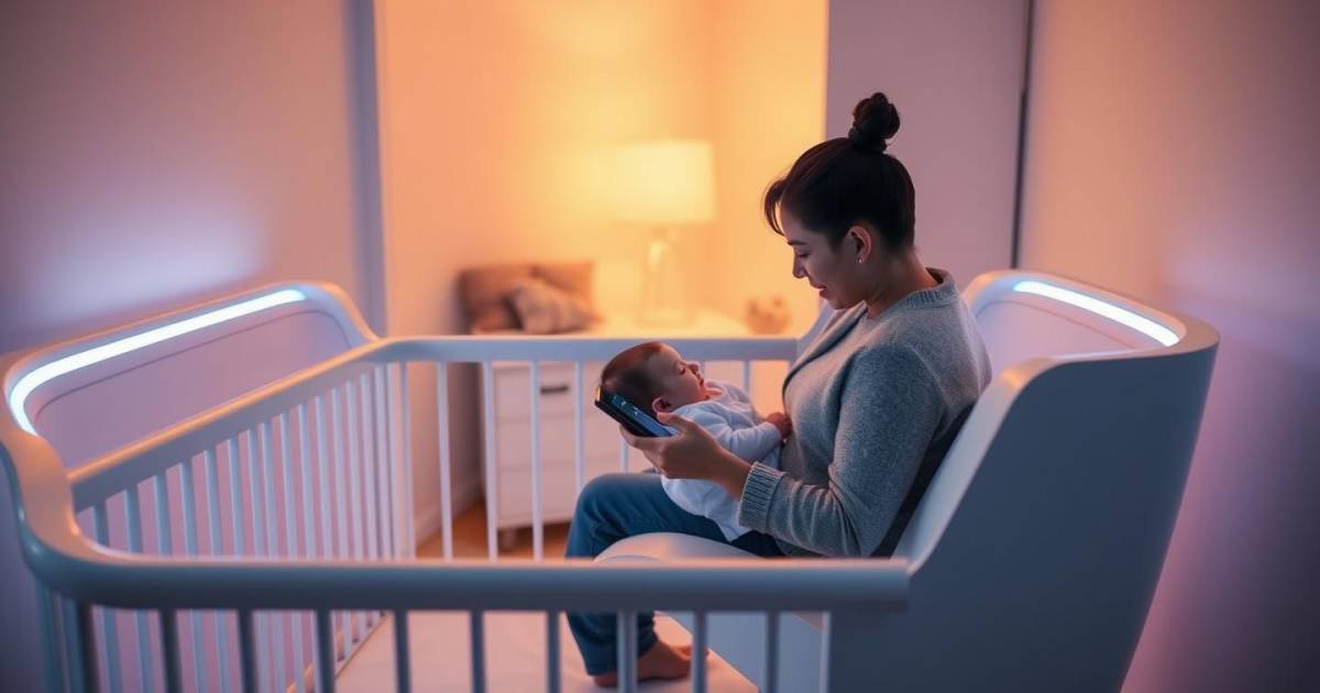 Les nouveaux berceaux connectés 2025 : Comment la technologie révolutionne les moments câlins avec bébé