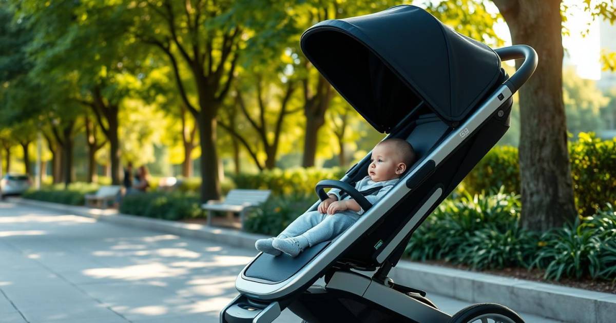 Les poussettes connectées de 2025 : entre intelligence artificielle et confort maximal pour bébé