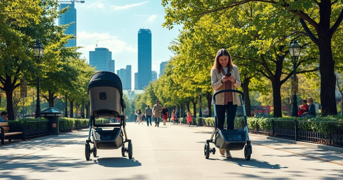 Les poussettes connectées en 2025 : comment la technologie améliore vos promenades avec bébé