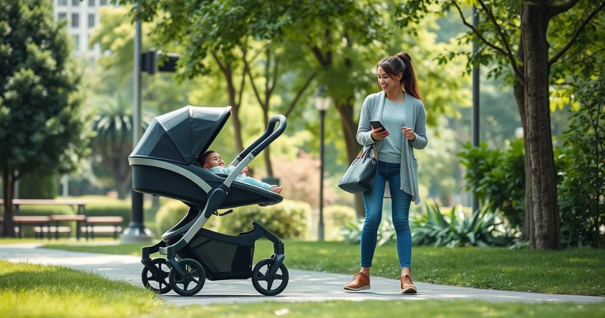 Poussettes connectées en 2025 : La révolution high-tech pour promener bébé en toute sérénité